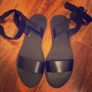 Black sz 8 madewell sandal